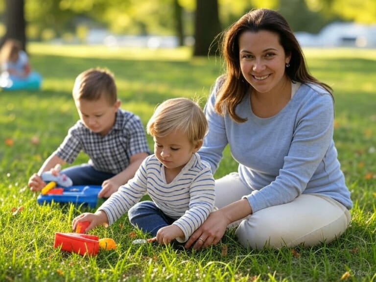 femme CAP petite enfance enfants