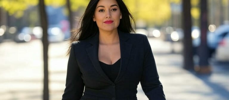 Femme badass independante souriante confiance en soi