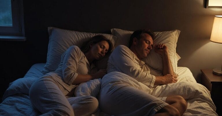 couple qui dort