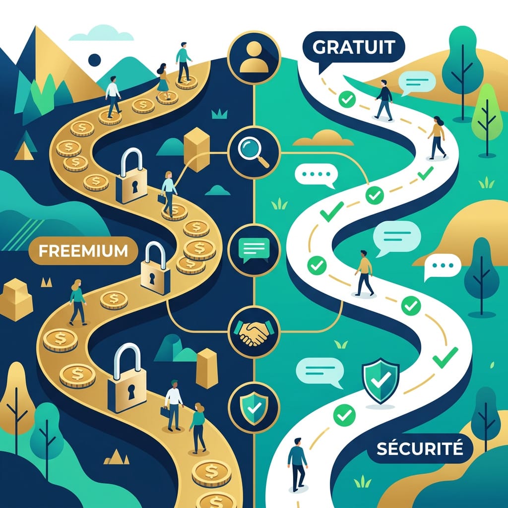 Infographie : Guide 2026 : Les Meilleurs Sites de Rencontres GRATUITS (Véritablement) - Notre Comparatif Expert