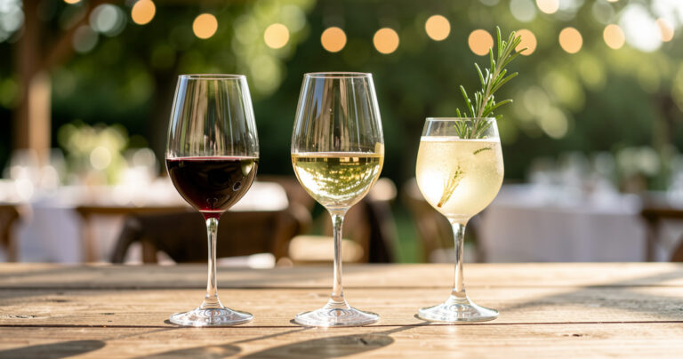 Boissons de mariage : guide pour une sélection réussie