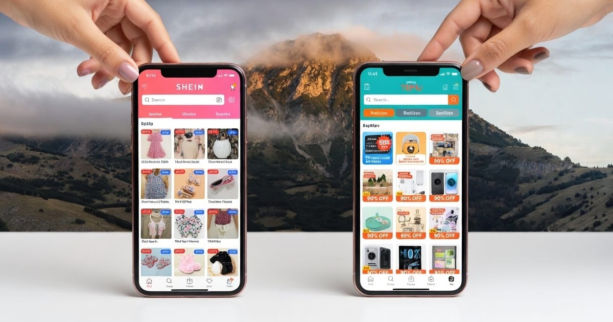 Shein vs Temu 2026 : comparatif complet prix, qualité, livraison